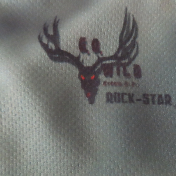 Go Wild Camo Shirt Mens 3XL Long Sleeve Base Layer Inertia Crew rockstar Hunting - Picture 2 of 6